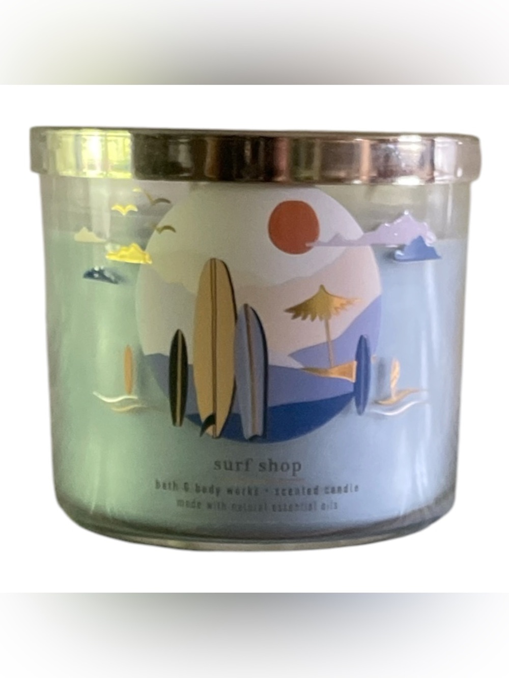 Bath & Body Works “Surf Shop” 3-wick candle